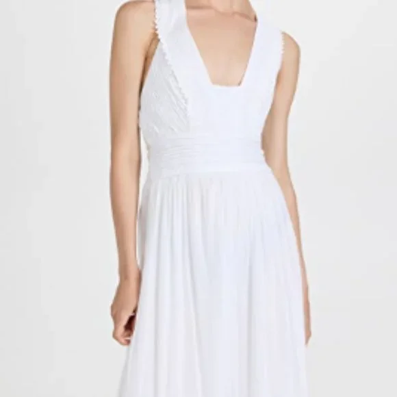 Ramy Brook White Summer Dress - Picture 2 of 5